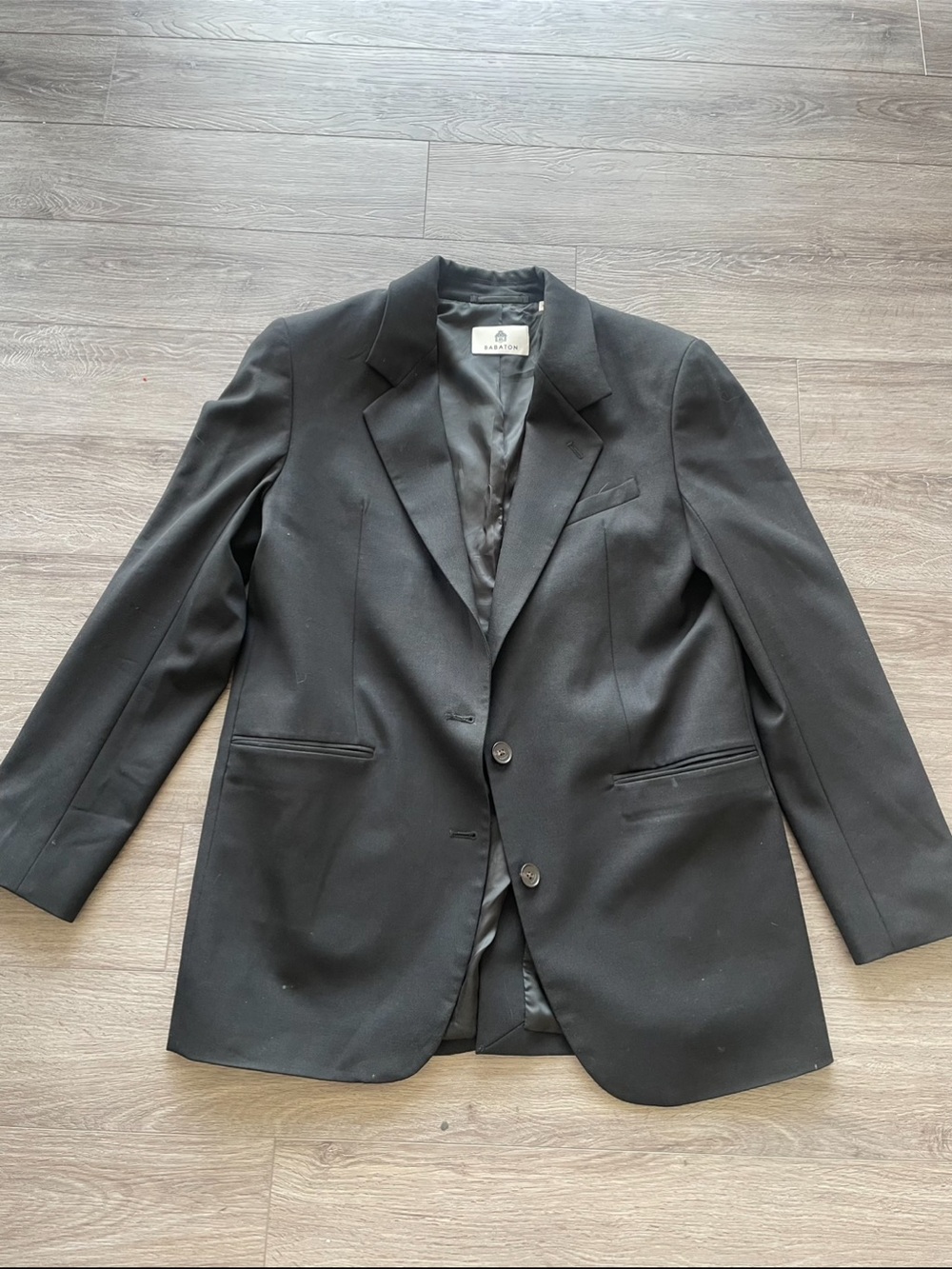 Babaton Black Tailored Blazer